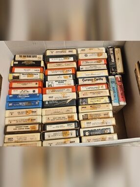 Vintage 8-Track Tape Lot